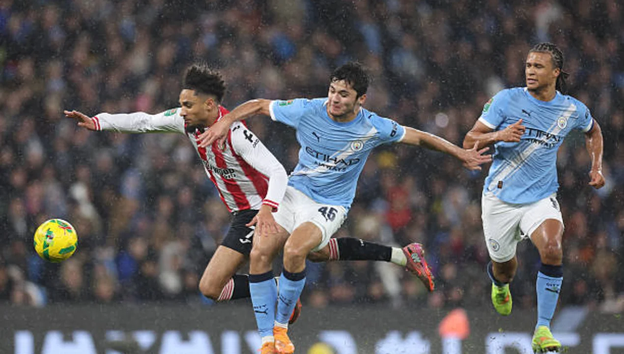 «Манчестер Сити» «Брентфорд»ни мағлуб этди ва ярим финалга чиқди