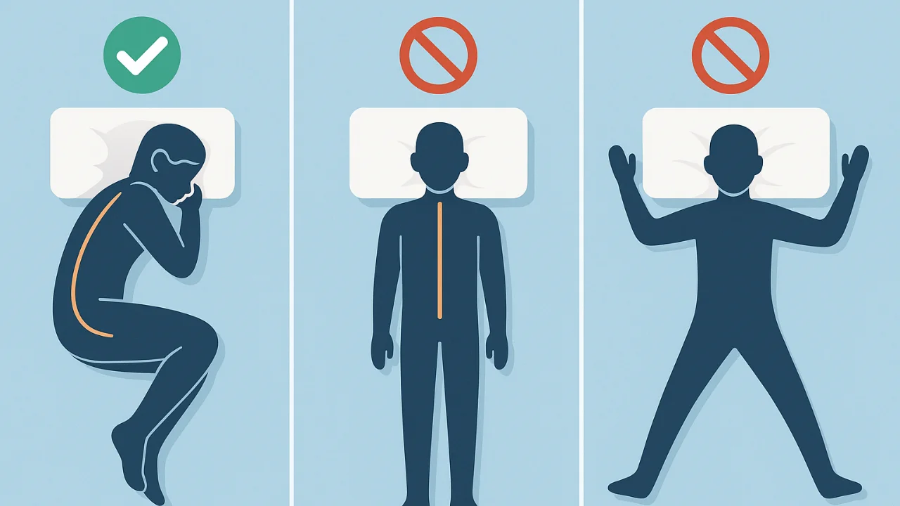 Doktorlar en sağlıklı uyku pozisyonunu belirledi.