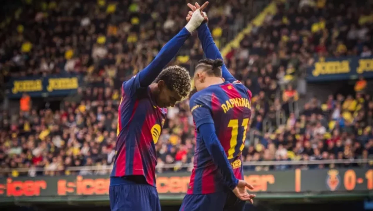 Barcelona confidently defeated Villarreal