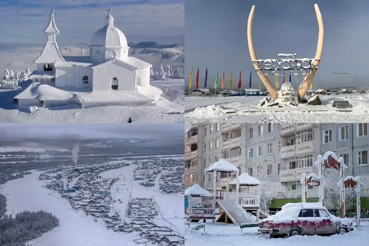 Rossiyadagi Verxoyansk – Yerning eng sovuq nuqtasi