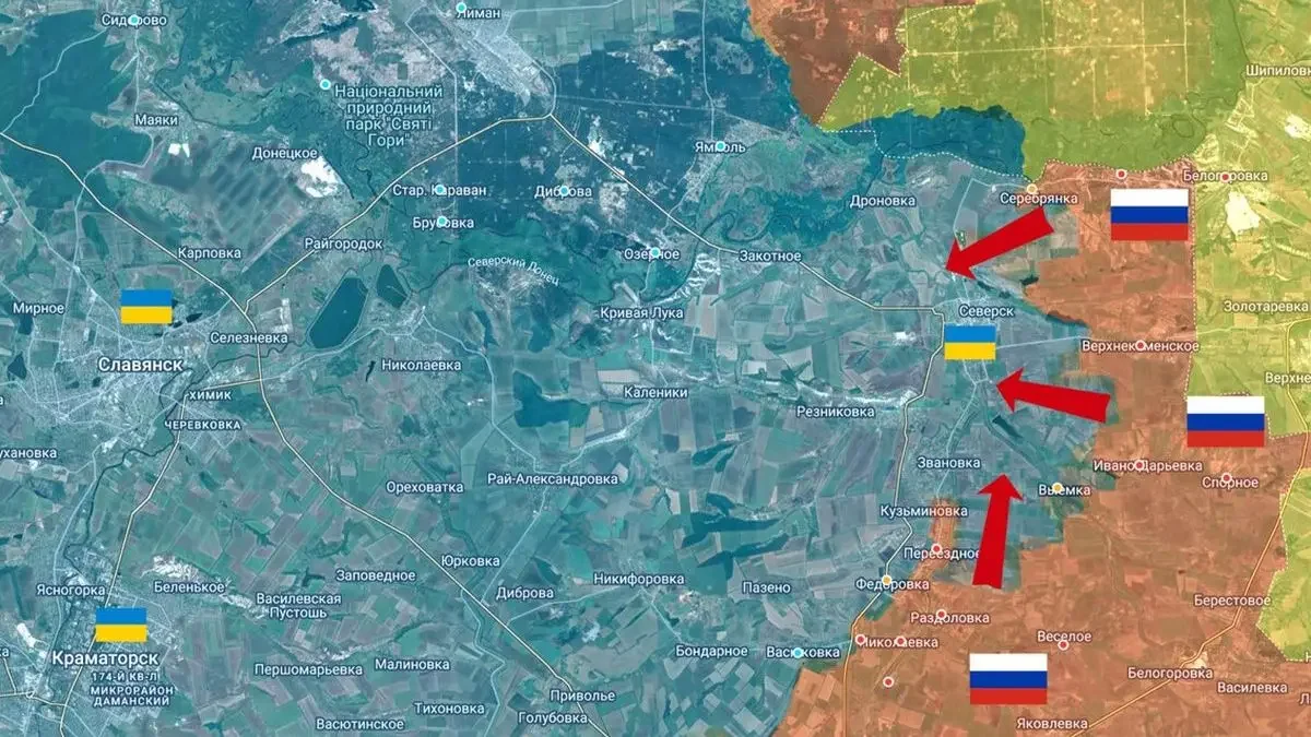 Фронт чизиғида ўзгаришлар: Северск бой берилдими ёки жанг давом этмоқдами?