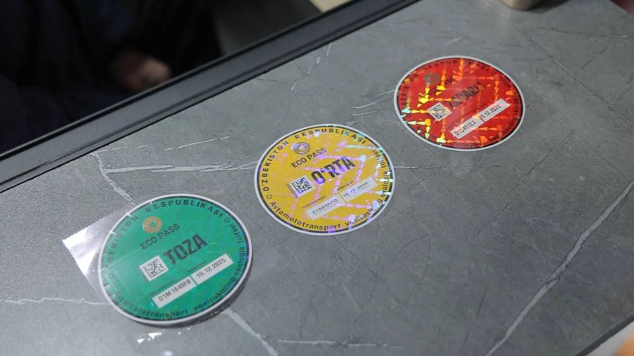 Қачондан эко-стикер тизимида жарима қўллаш бошланиши маълум бўлди