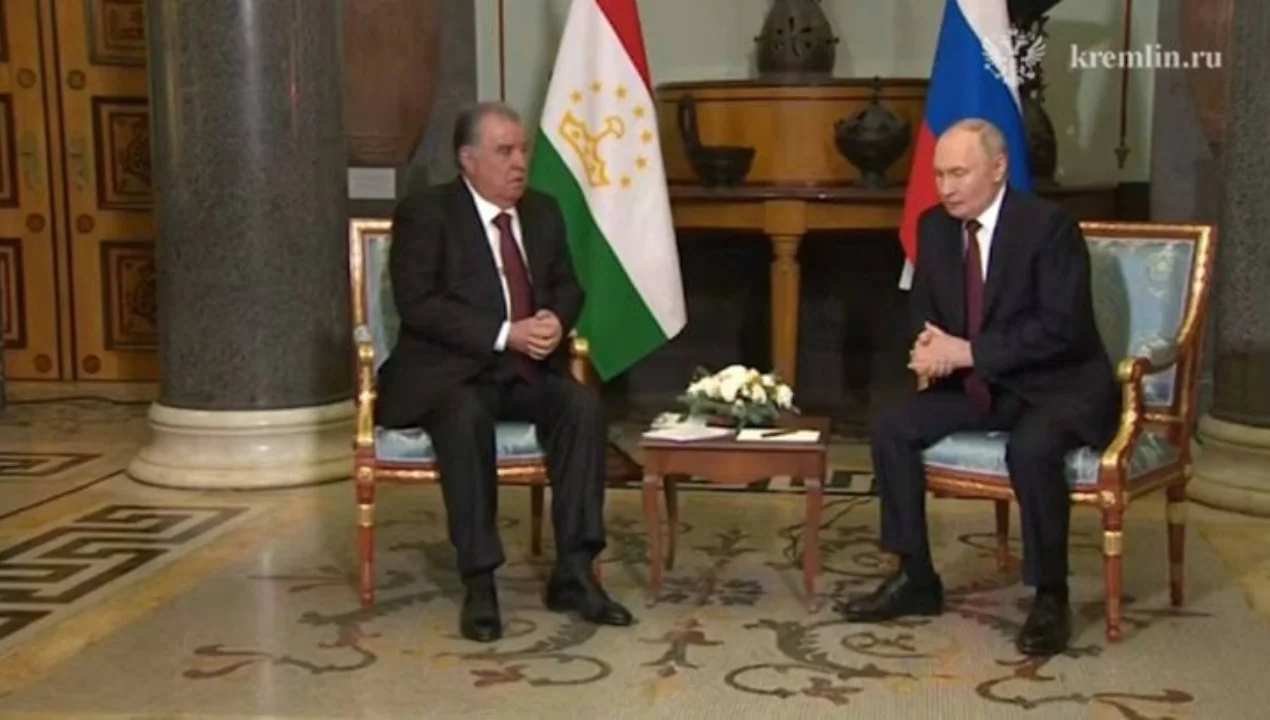 Путин выразил соболезнования Рахмону в связи с гибелью ребёнка (видео)