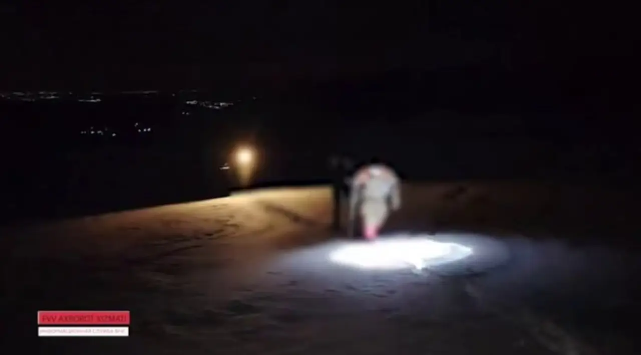 Чимган тоғларида уч фуқаро йўлидан адашиб қолди