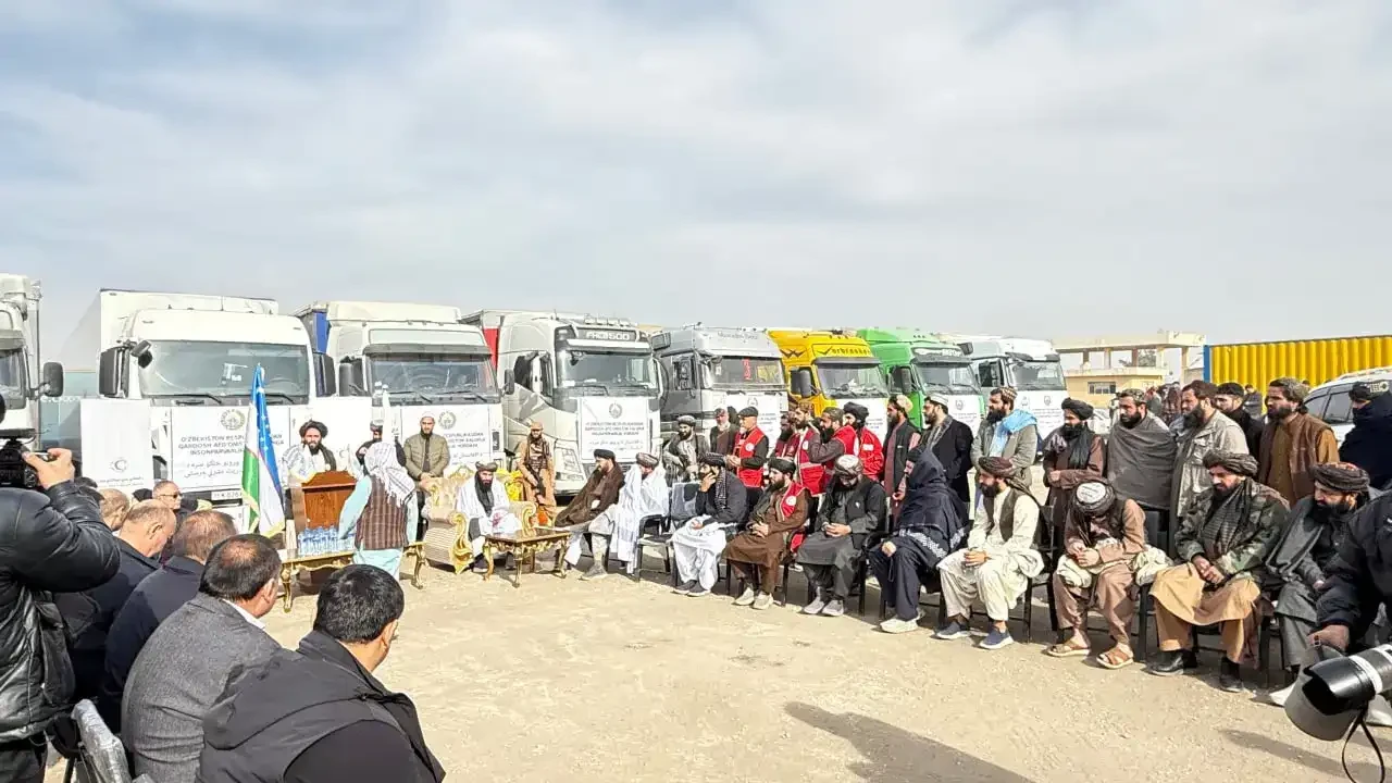 Узбекистан отправил в Афганистан 390 тонн гуманитарной помощи