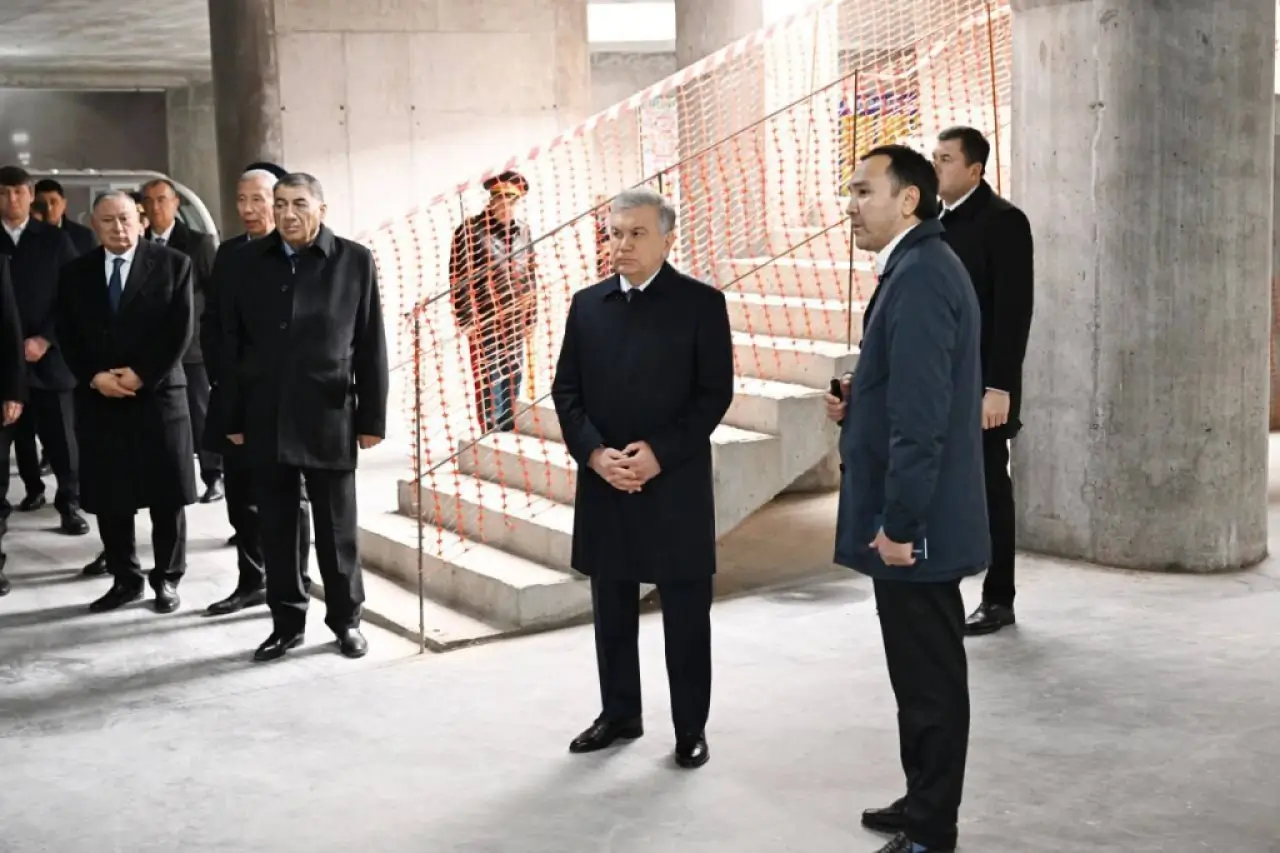 Shavkat Mirziyoyev Yangi Toshkentdagi qurilish ishlari bilan tanishdi