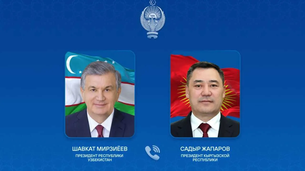 Мирзиёев поздравил Жапарова с днем рождения