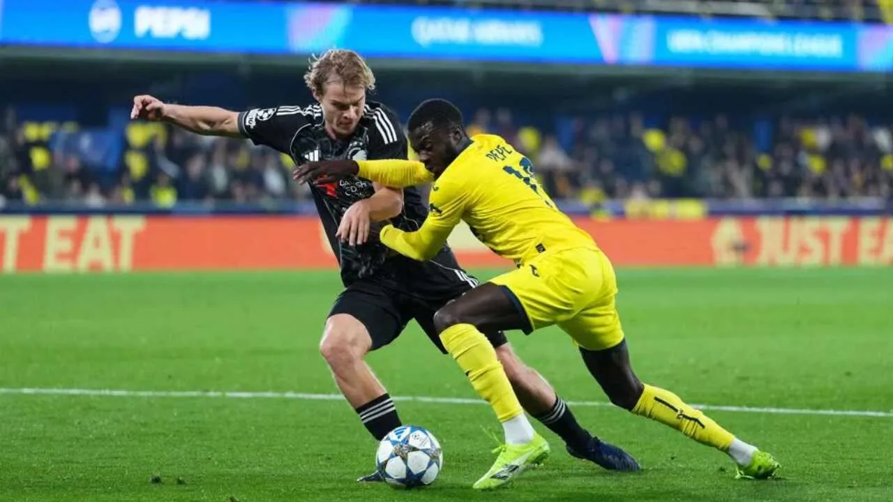 Villarreal lost to Copenhagen in the Champions League