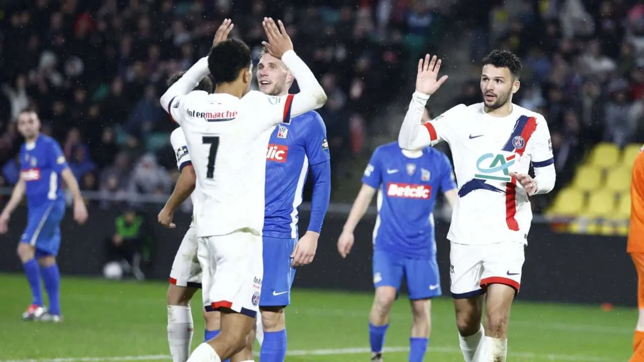 French Cup. PSG secures big win and advances to the Round of 16 (video)