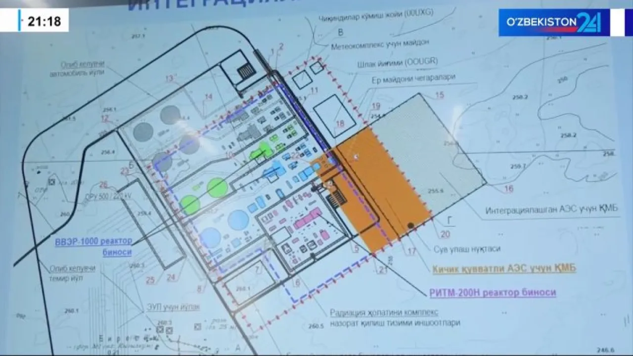 Cizzak'ta 4 atom enerji bloğunun inşa edilmesi mümkün