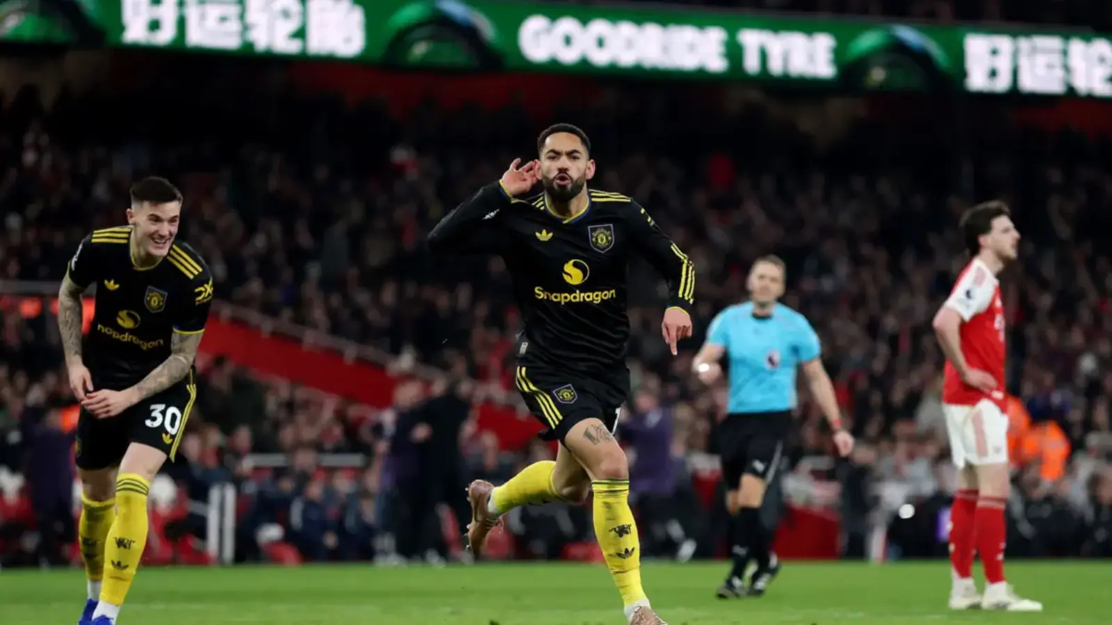 "Арсенал" мағлубиятга учради: МЮ ўйин сўнггида гол уриб кетди (видео)