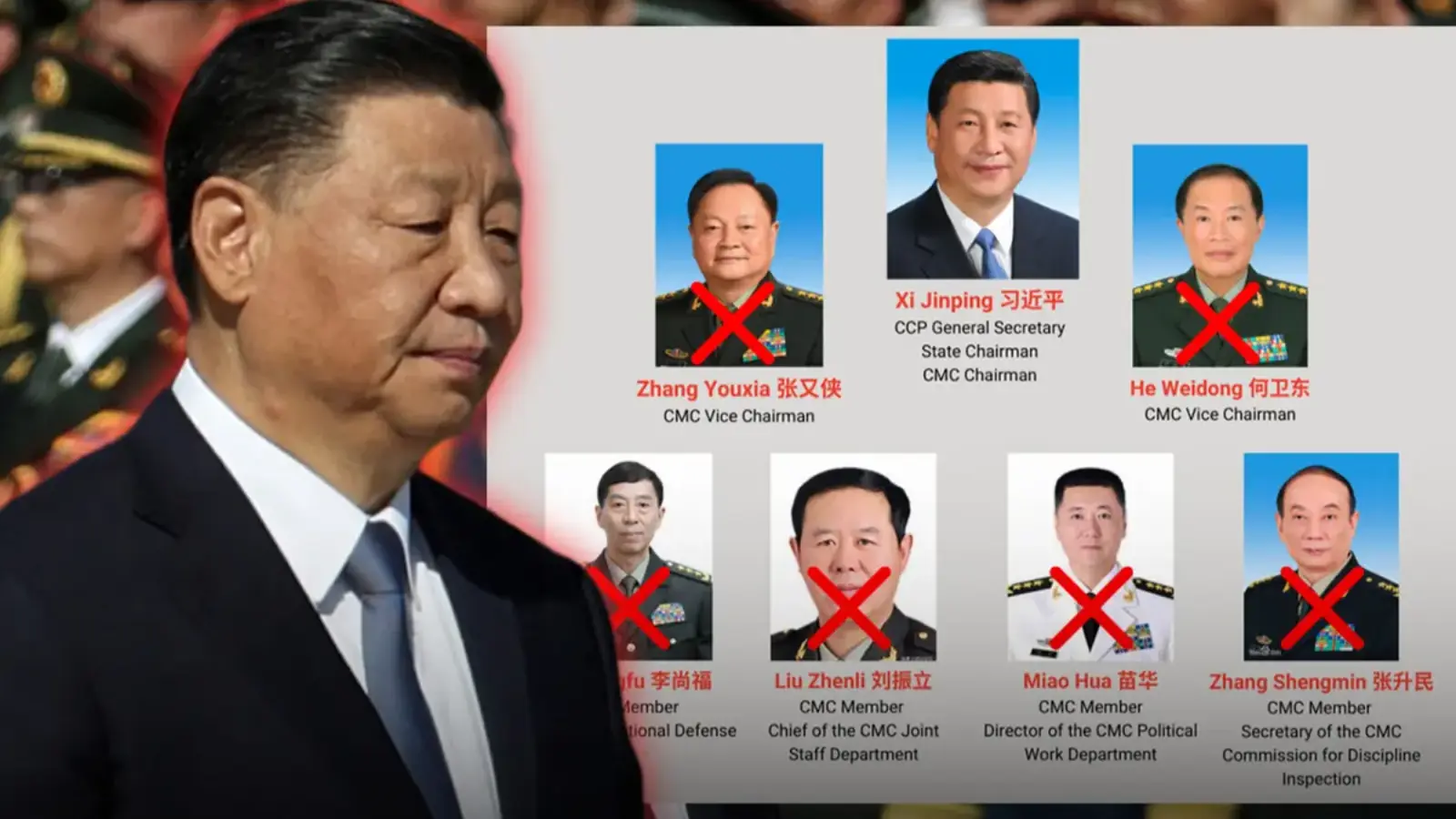 Хитой армиясида тозалашлар авжида: Чжан ва Лю терговга тортилди...