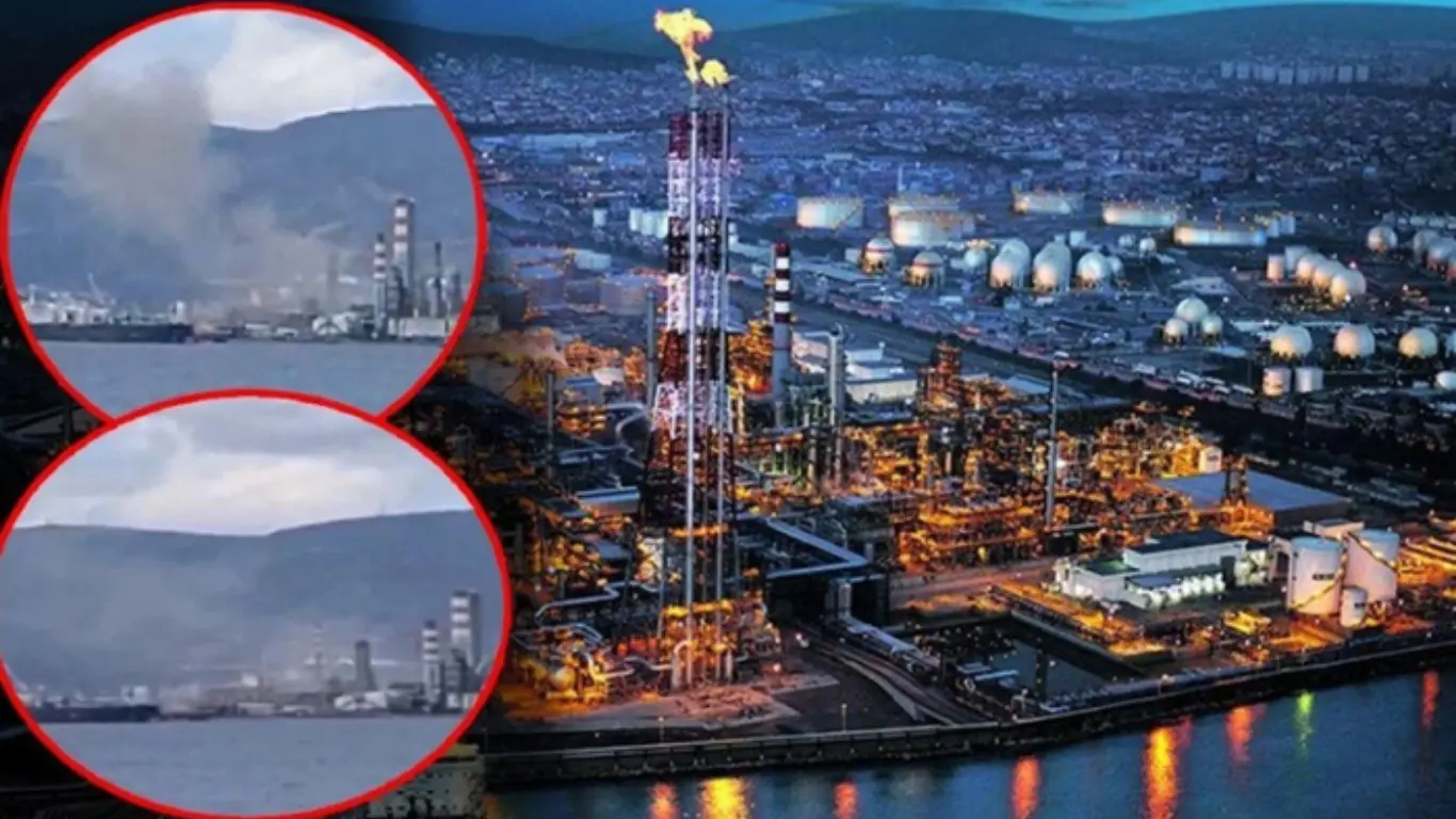 Türkiye'de büyük bir petrol tesisi patladı