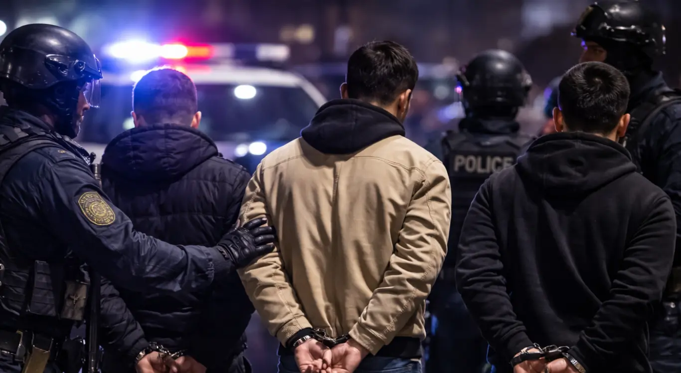 Street hooliganism stopped in Fergana: 15 people detained