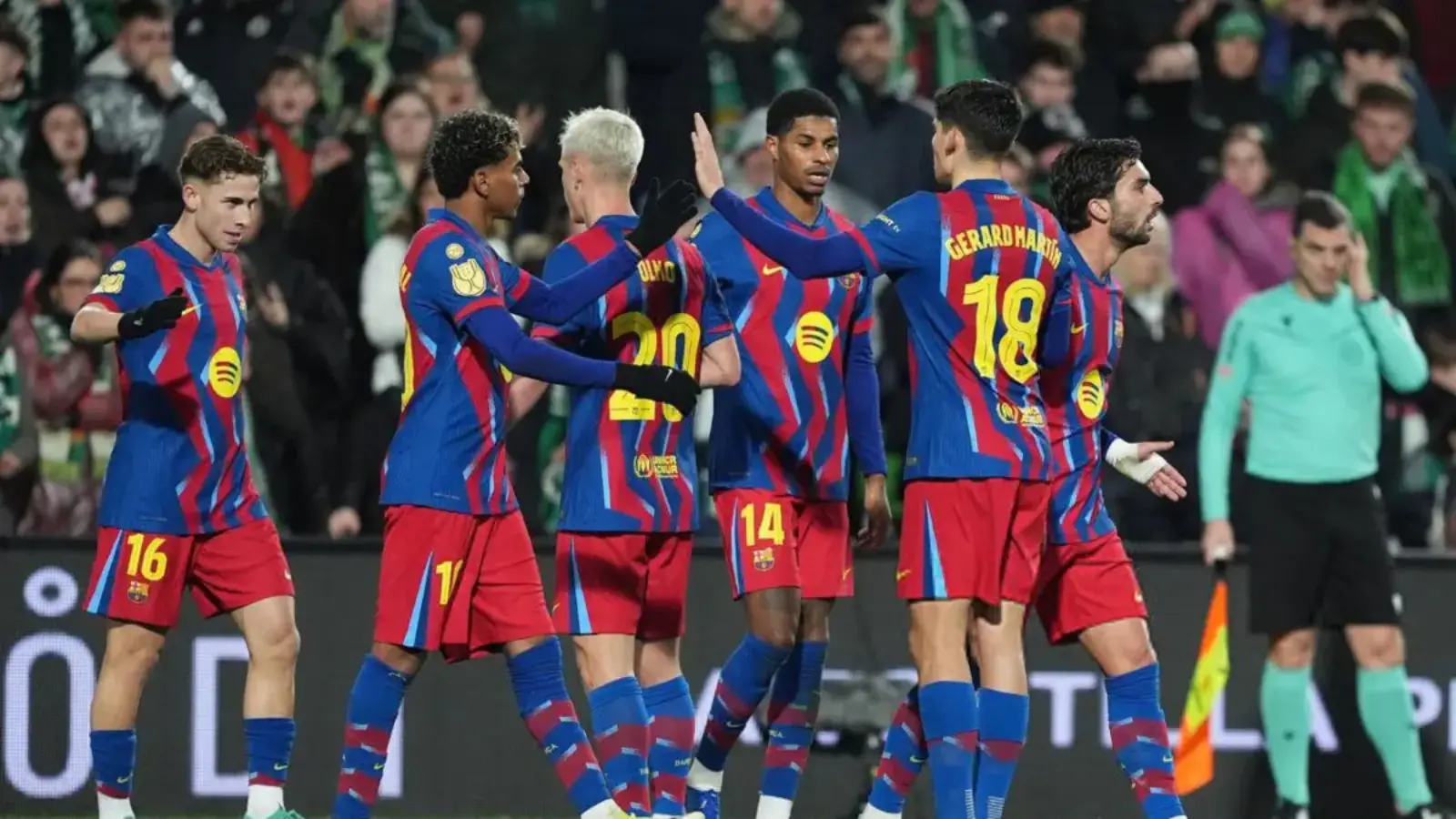 Ispaniya kubogi. «Barselona» «Rasing»ni mag‘lub etib chorakfinalga chiqdi