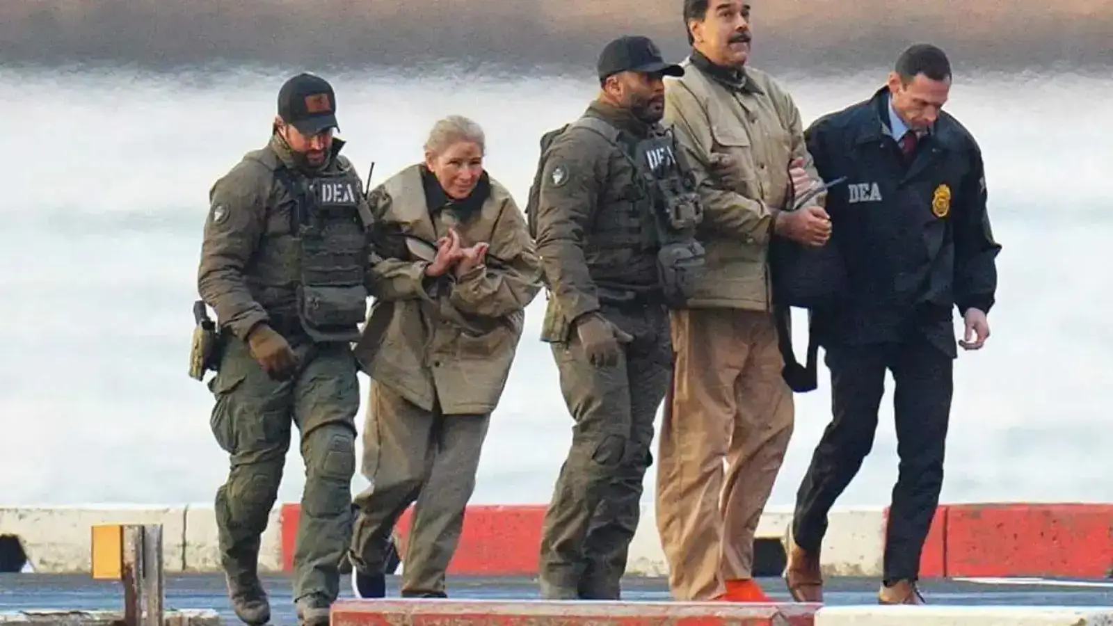 Nikolas Maduro va rafiqasi Nyu-Yorkda sudga olib kelindi