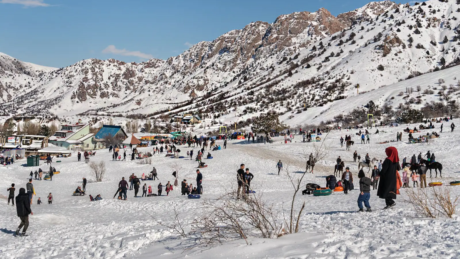 В Узбекистане февраль может быть теплее с большим количеством дождя и снега