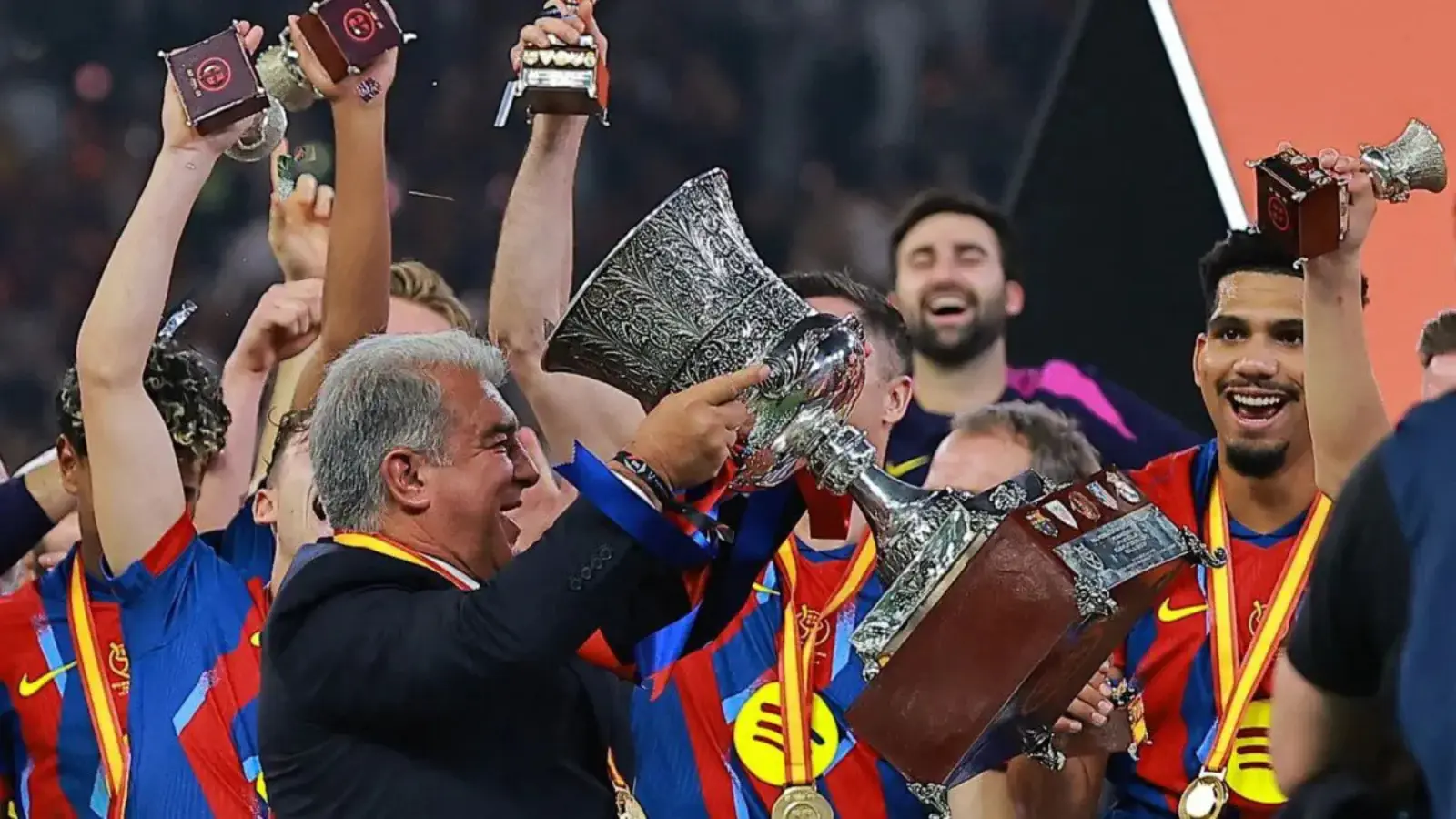 Жоан Лапорта Суперкубок финалида жамоаси ғалабаси ҳақида фикр билдирди