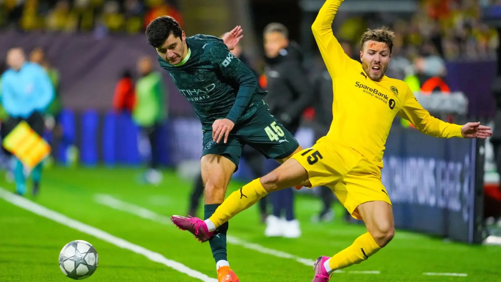 Abdiqodir Husanovning "Budyo-Glimt"ga qarshi o‘yini kadrlarda (video)