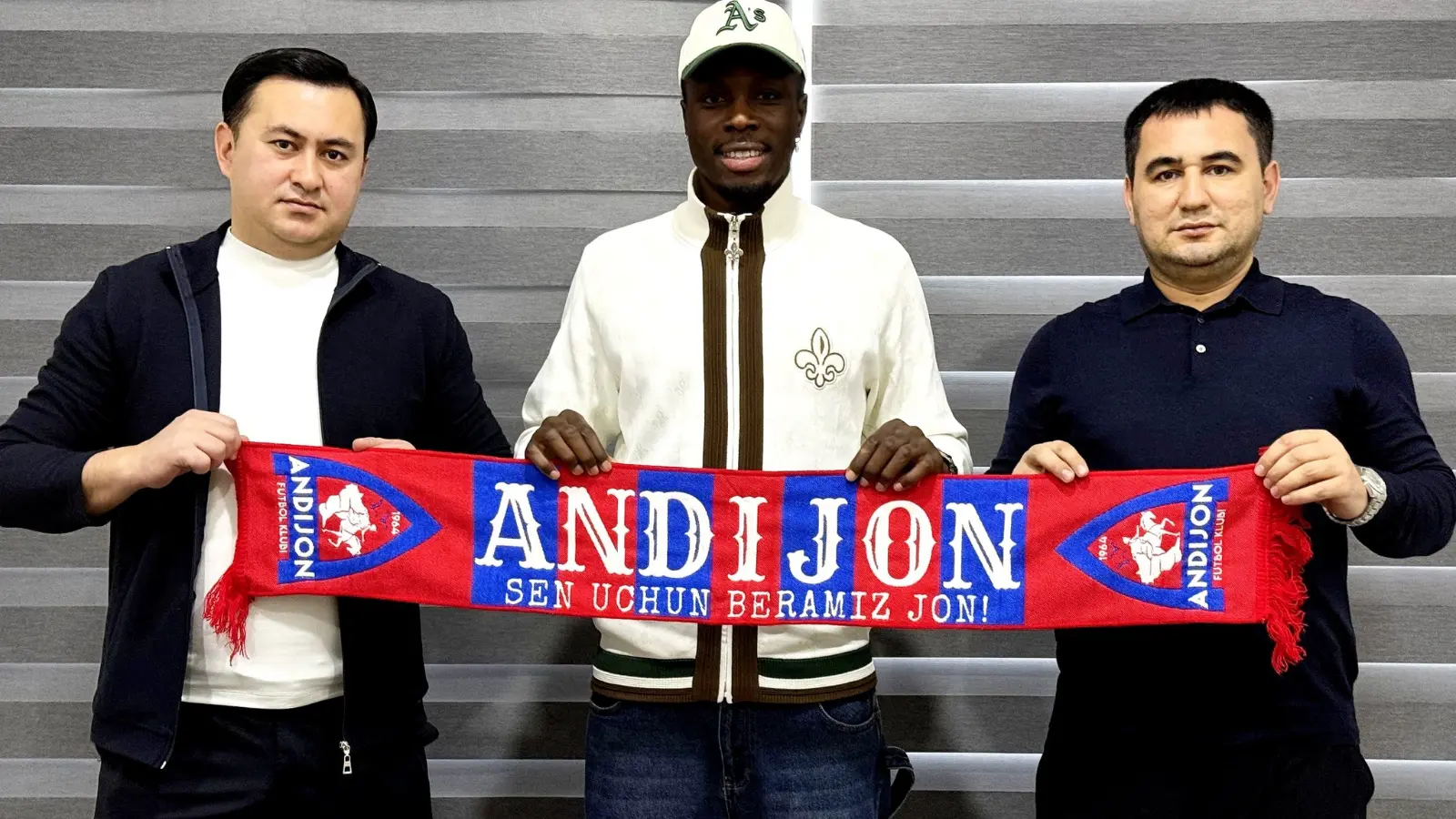 Martin Boakye returns to Andijan: deal officially signed