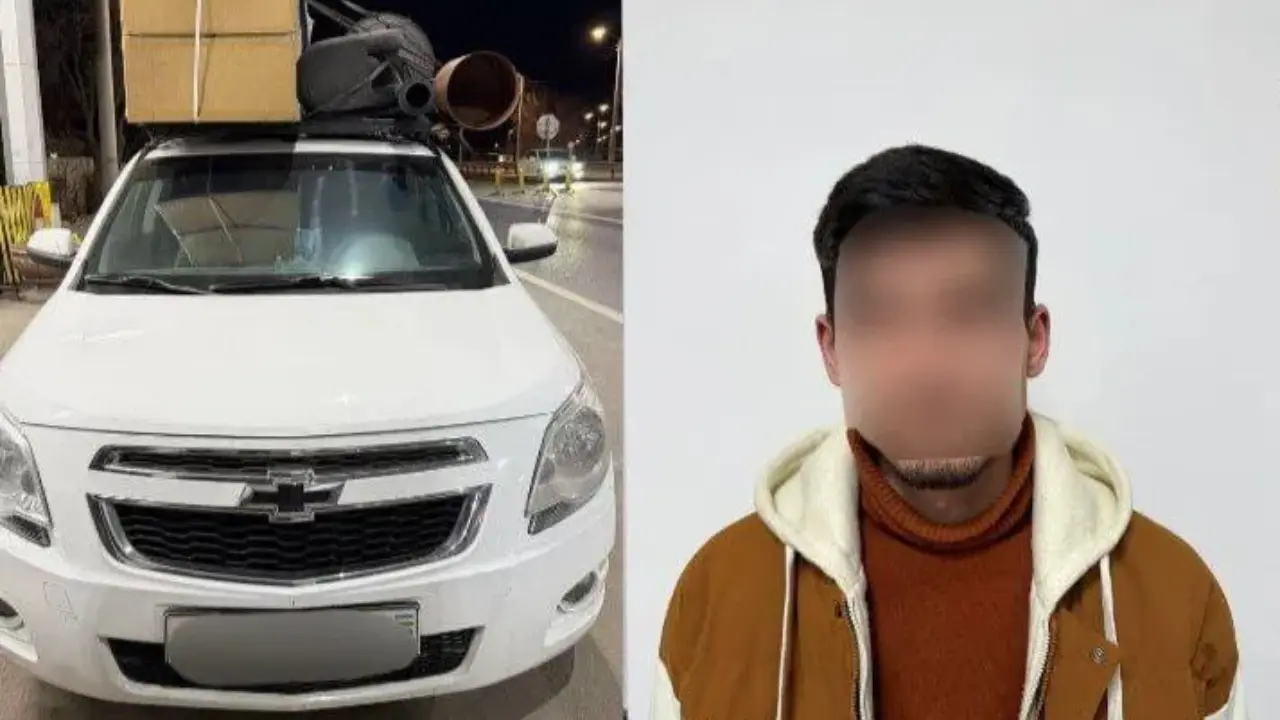 В Ташкенте сотрудник ДПС обнаружил наркотическое вещество у пассажира Cobalt