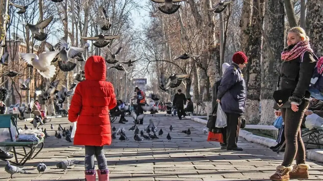 В Узбекистане на протяжении всей недели ожидается сухая и теплая погода