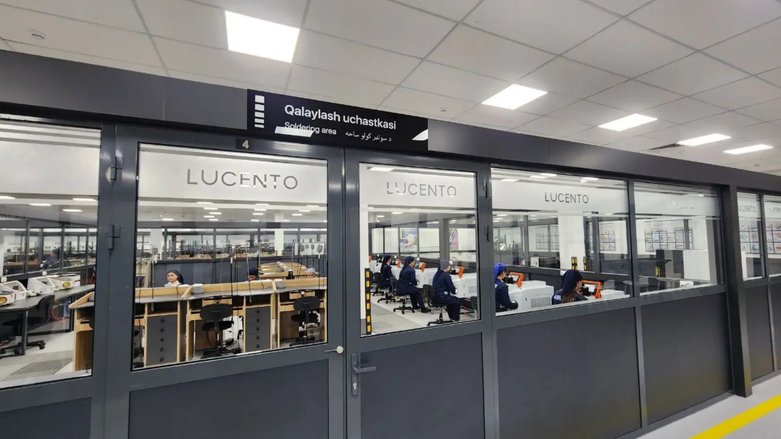 Afghan gold is processed in Termez and exported as finished products