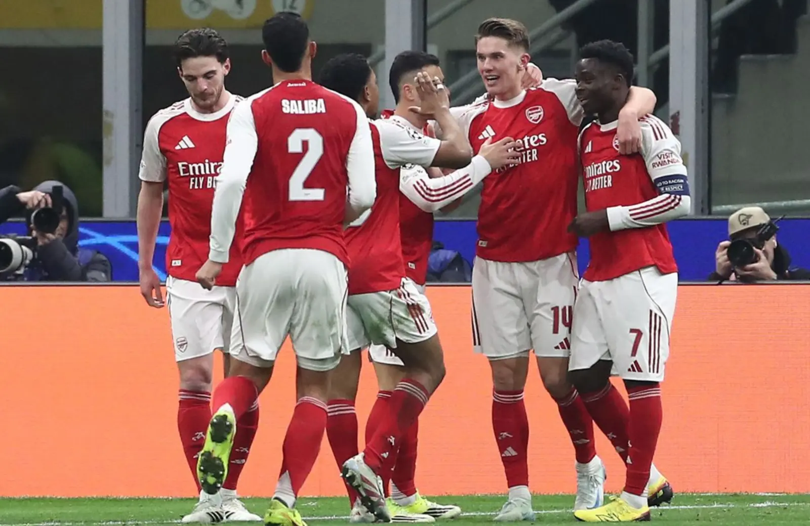 "Арсенал" стал первой командой, гарантировавшей выход в 1/8 финала Лиги чемпионов