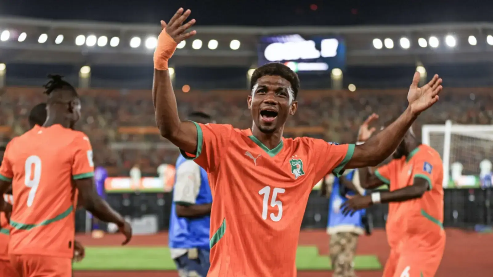 Кот-д'Ивуар үш голмен ширек финалға шықты, оларды Мысыр күтіп тұр