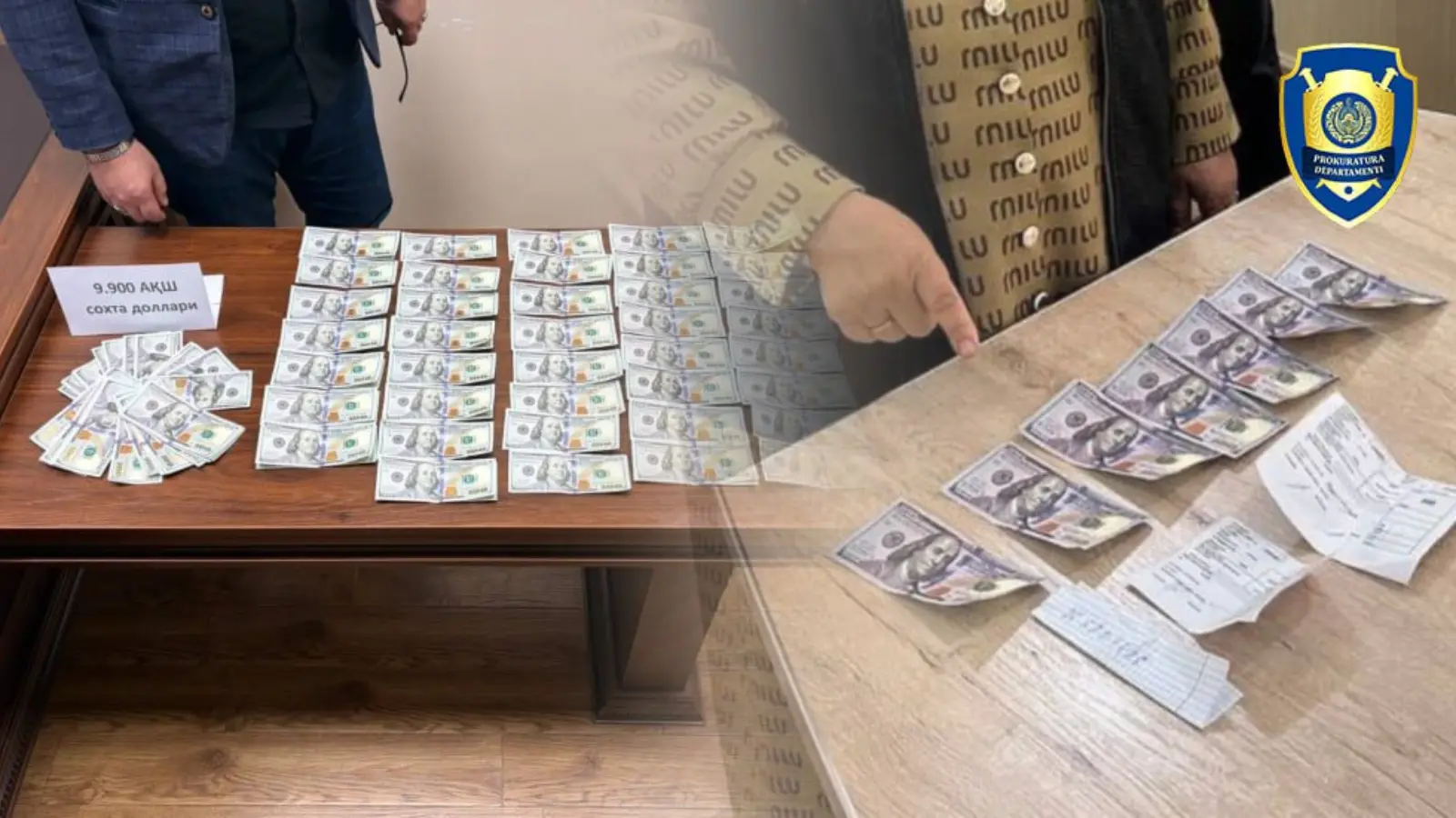 Тошкент ва Қорақалпоғистонда қалбаки доллар савдоси фош этилди