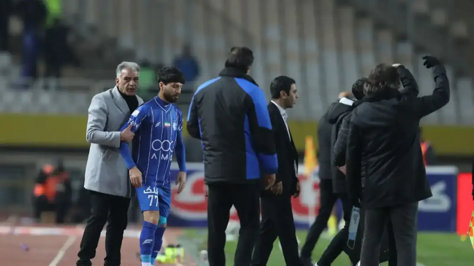 Why Masharipov came off the bench and was substituted again