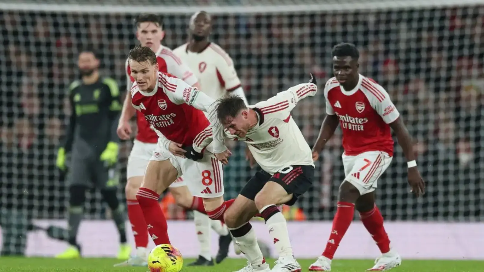Arsenal - Liverpool: Emirates'te golsüz, ancak gergin bir beraberlik (video)