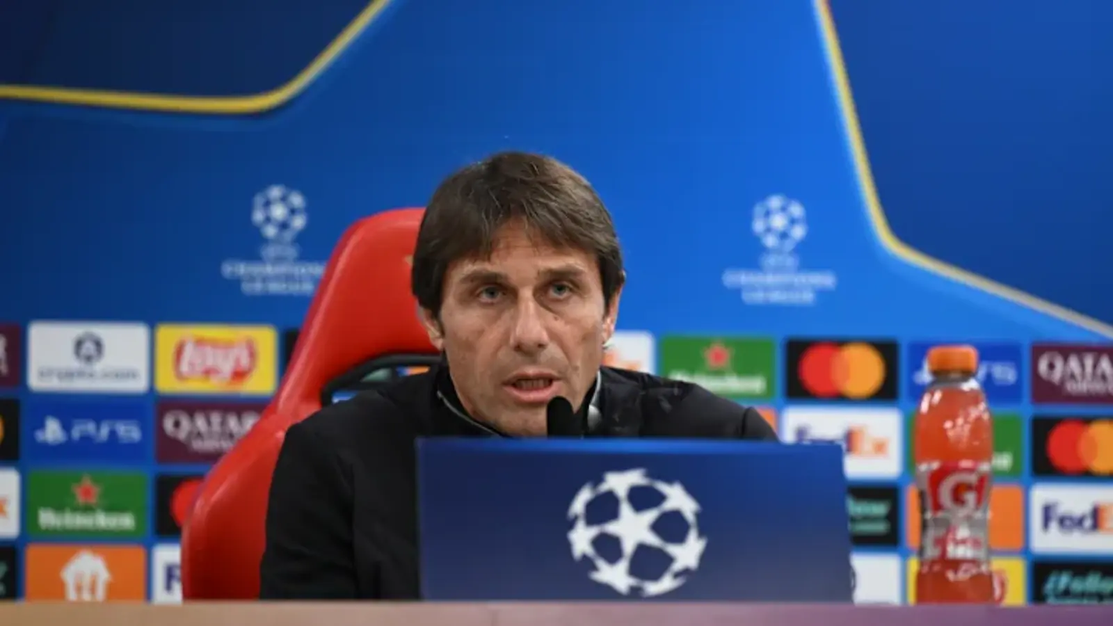 Конте: "Копенҳаген"га қарши ўйинда "Наполи"ни фақат ғалаба қониқтиради