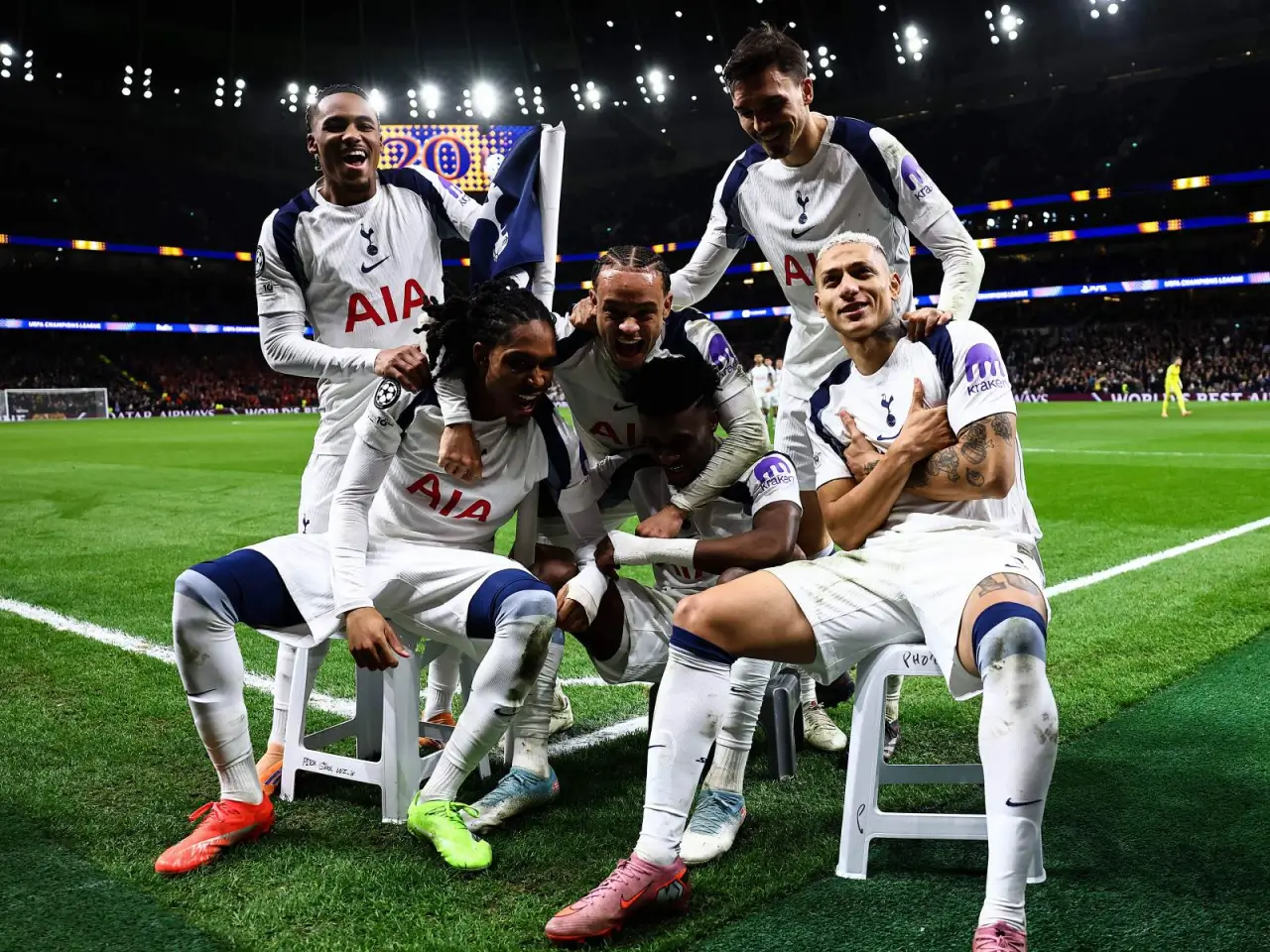 Tottenham keep a clean sheet for the seventh time in the Premier League this season