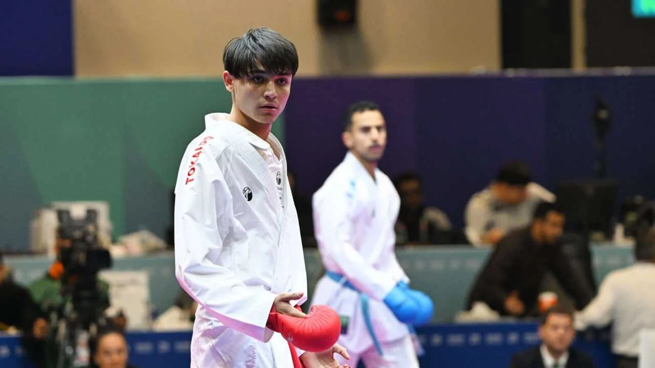 Tiflis’teki Serie A finali: Özbek karateci Rashidov gümüş madalya kazandı