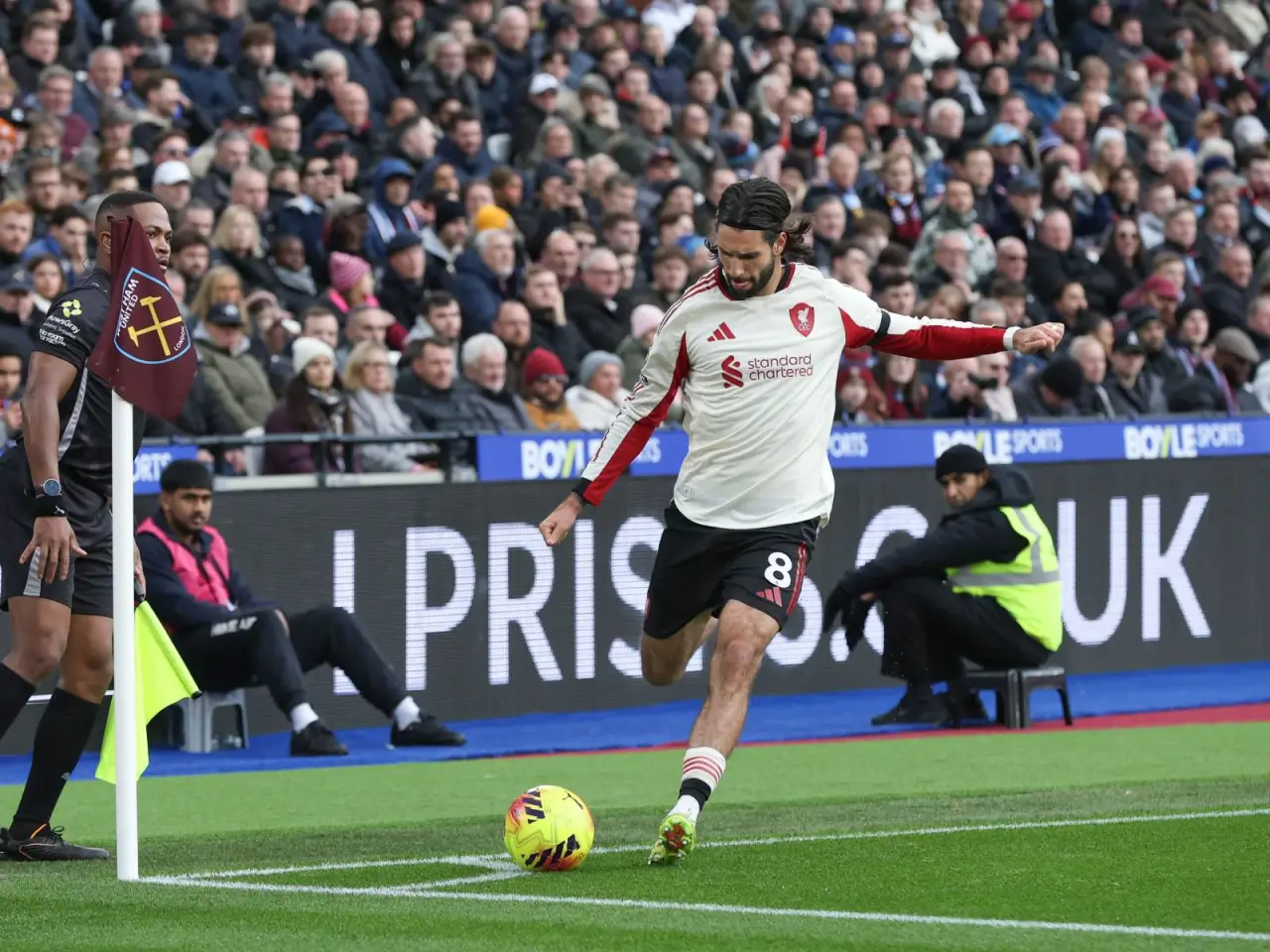 Доминик Собослаи “Ливерпул”да жарима майдони ортидан энг сермаҳсул