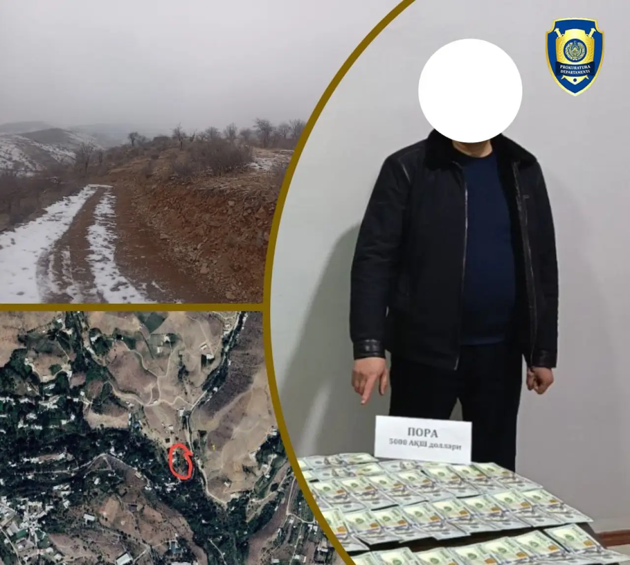 Namanganda pul evaziga yer rasmiylashtirib berishni va’da qilgan mansabdorlar ushlandi