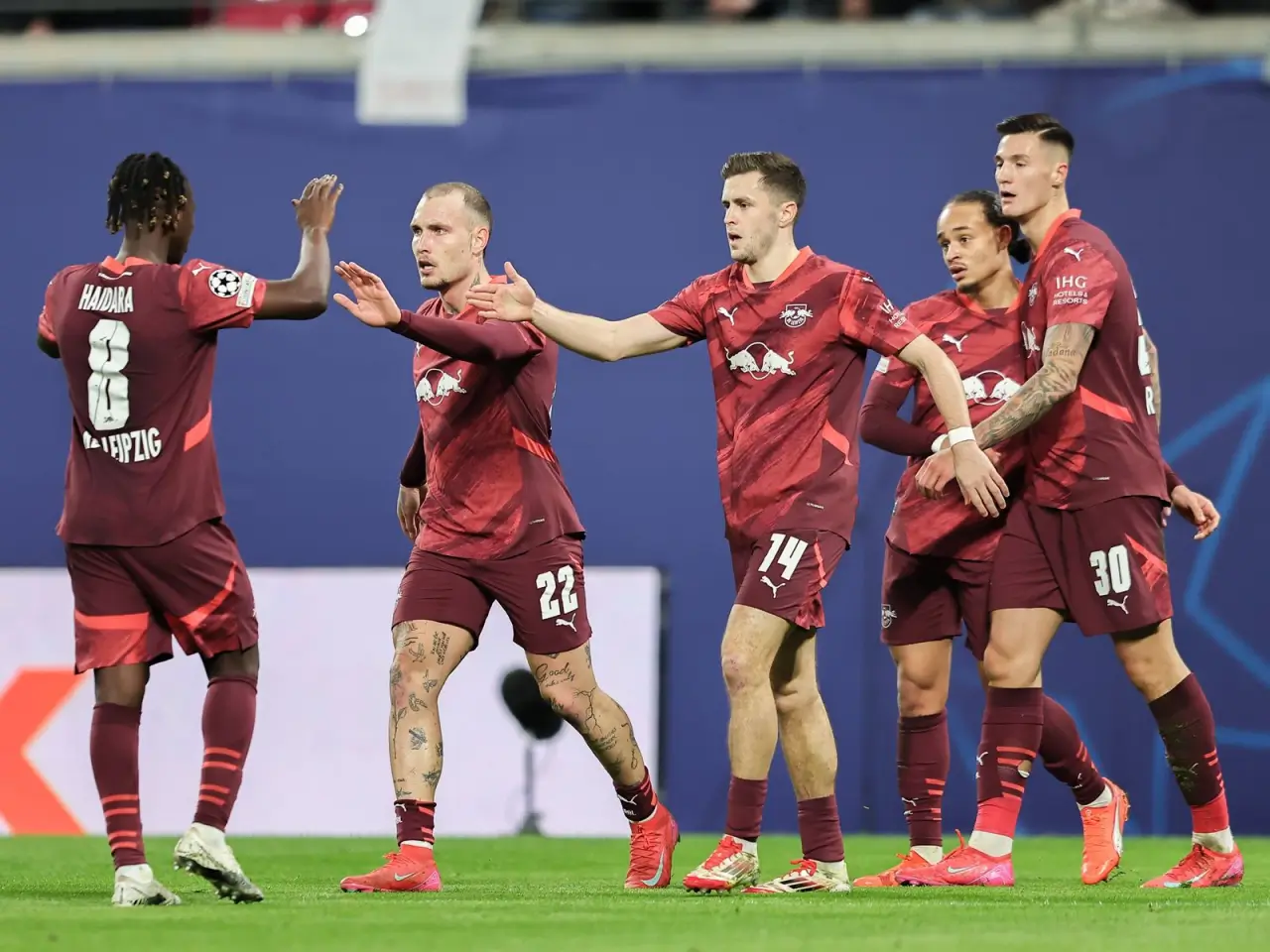 RB Leyptsig San'kt-Pauli bilan o'yinda g'alabani qo'ldan chiqardi