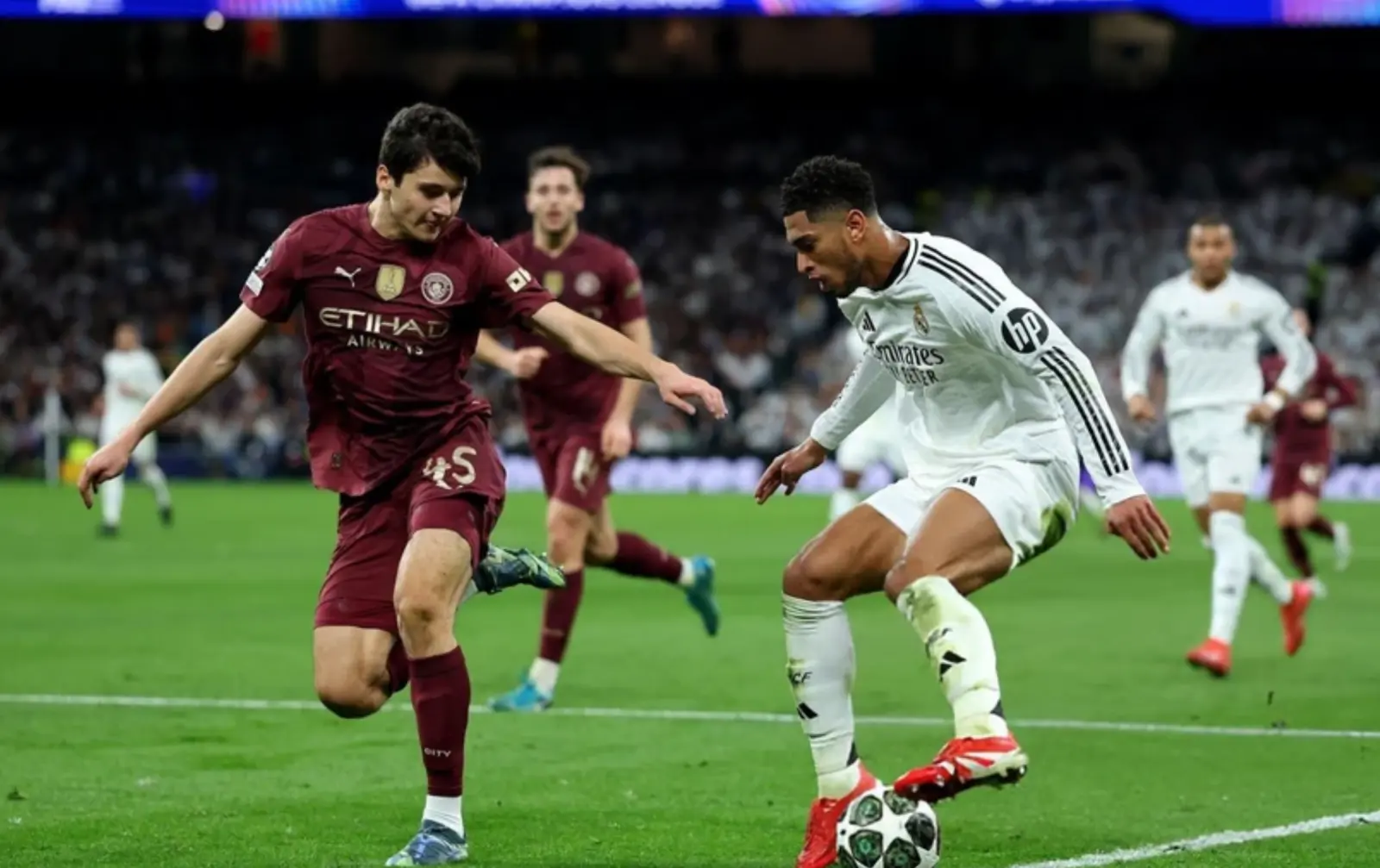 Real Madrid and Manchester City will face off again on the European stage