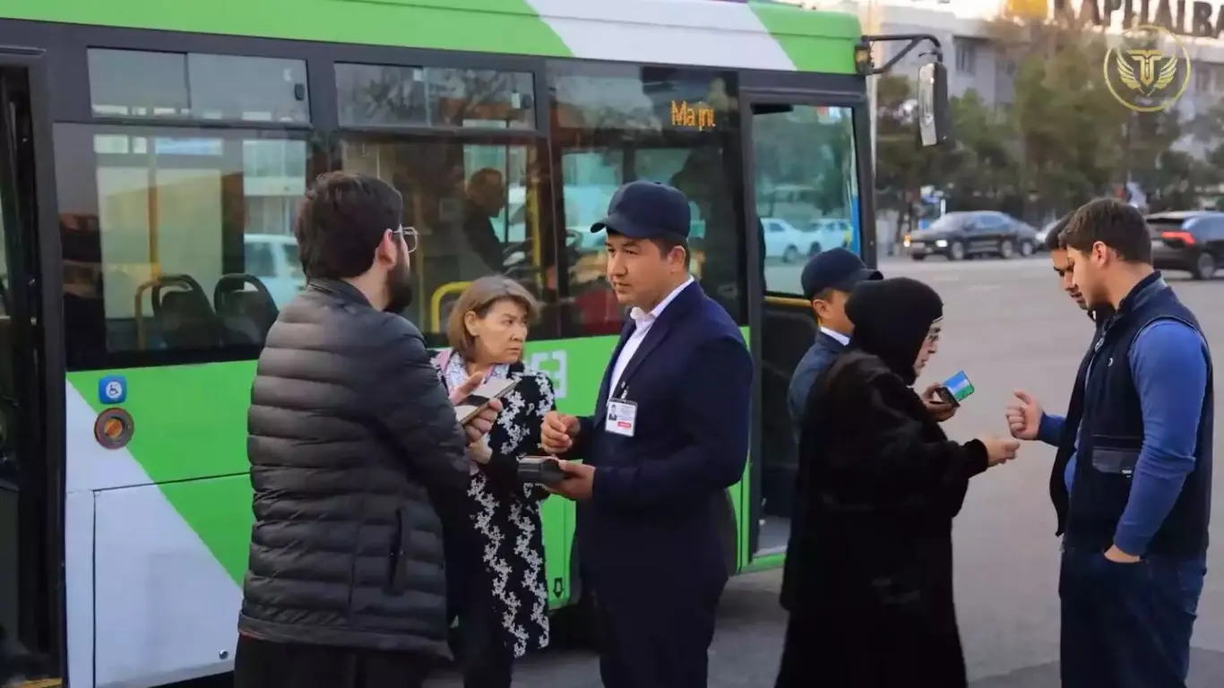 Январда автобусларда чиптасиз юрган йўловчилар сони расман айтилди