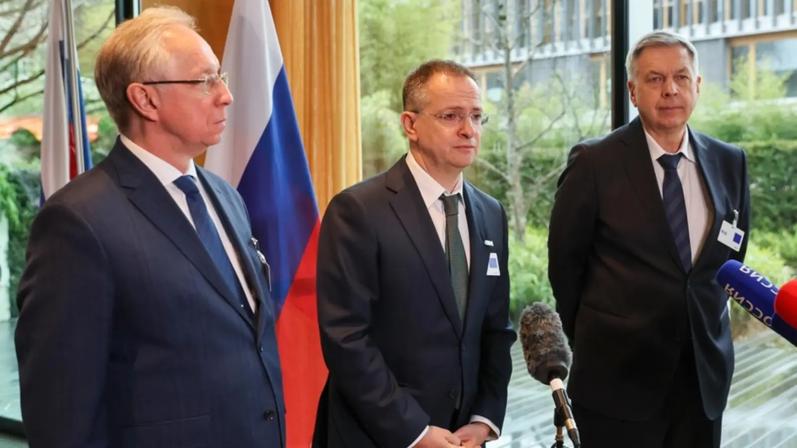 Representatives of Russia, Ukraine and the United States held talks in Geneva