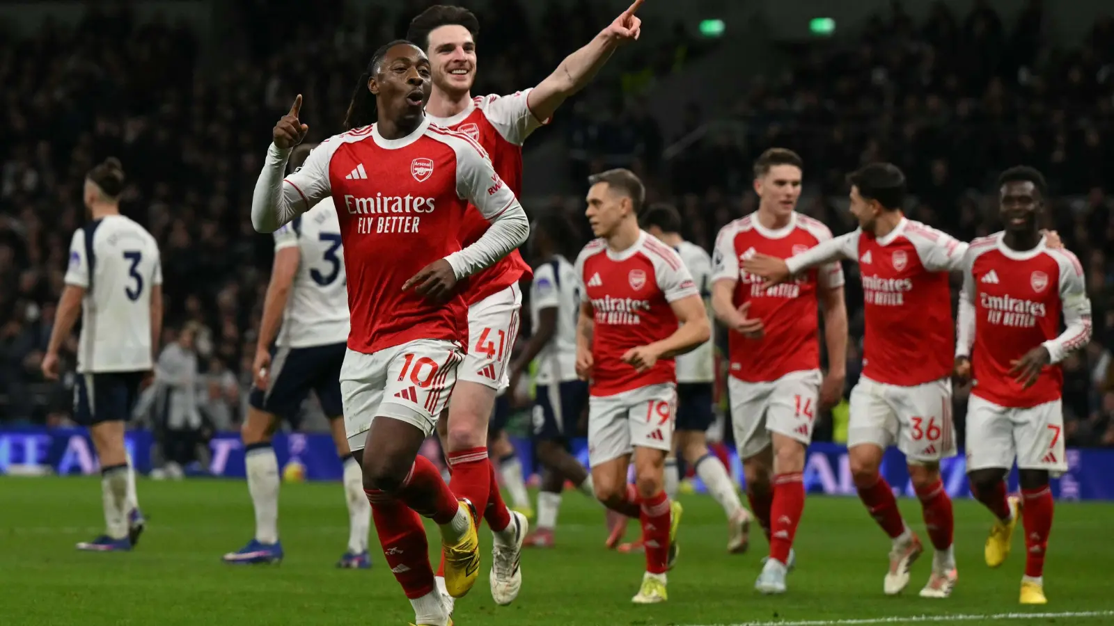 «Arsenal» derbida «Tottenhem»ni yirik hisobda mag‘lub etdi (video)