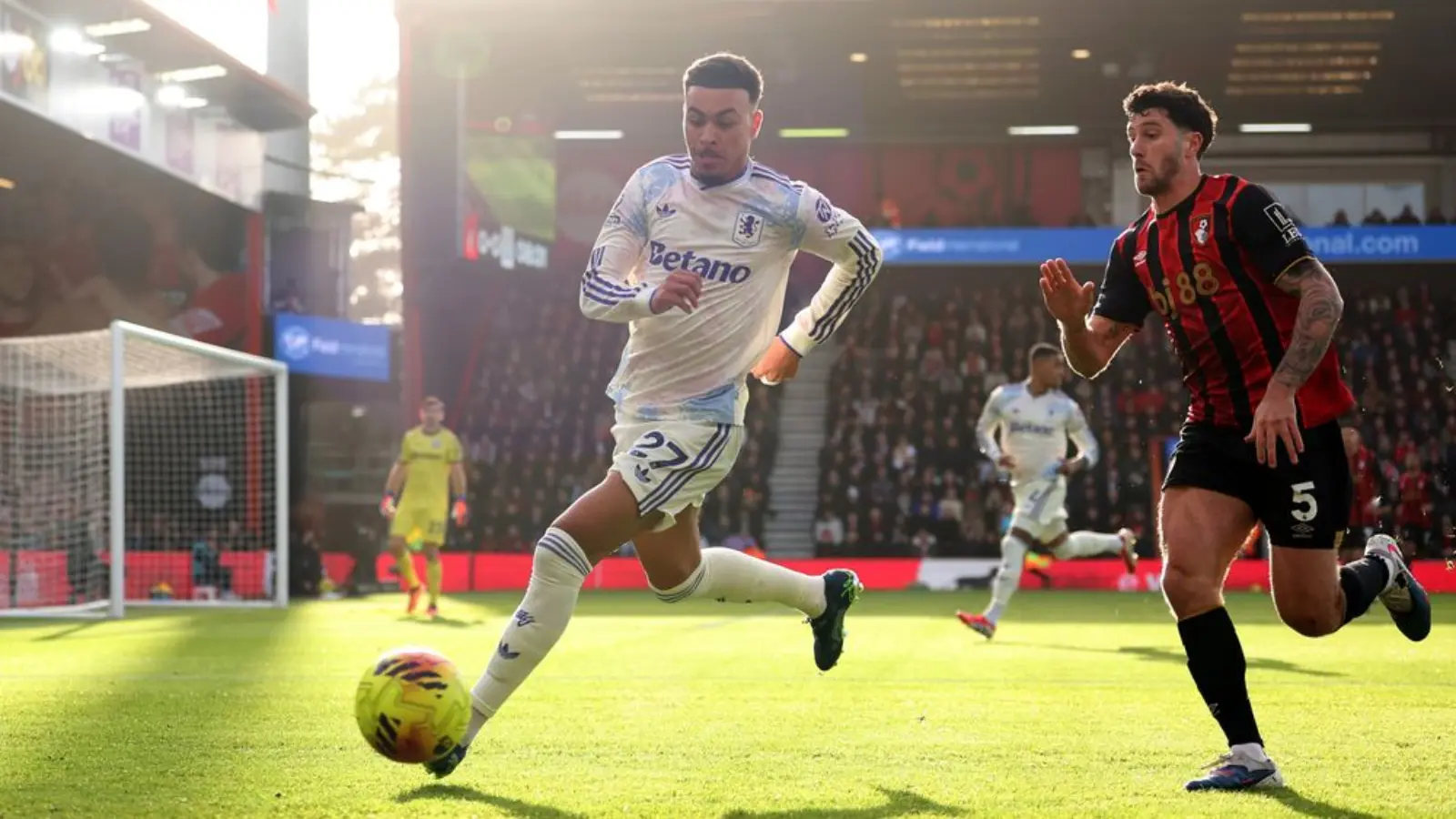 "Aston Villa" safarda "Bornmut"ga qarshi o‘yinda ochko yo‘qotdi (video)