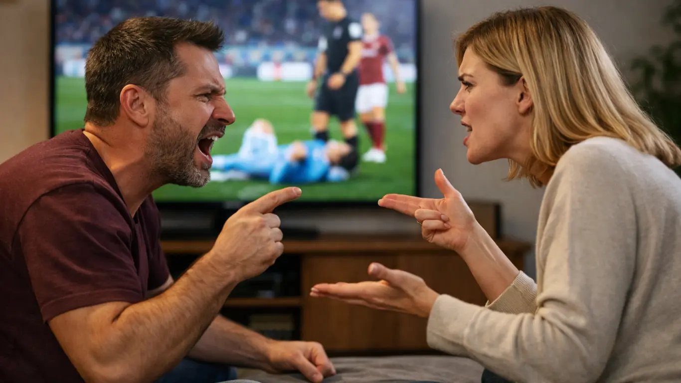 Футбольный скандал стал причиной супружеской трагедии