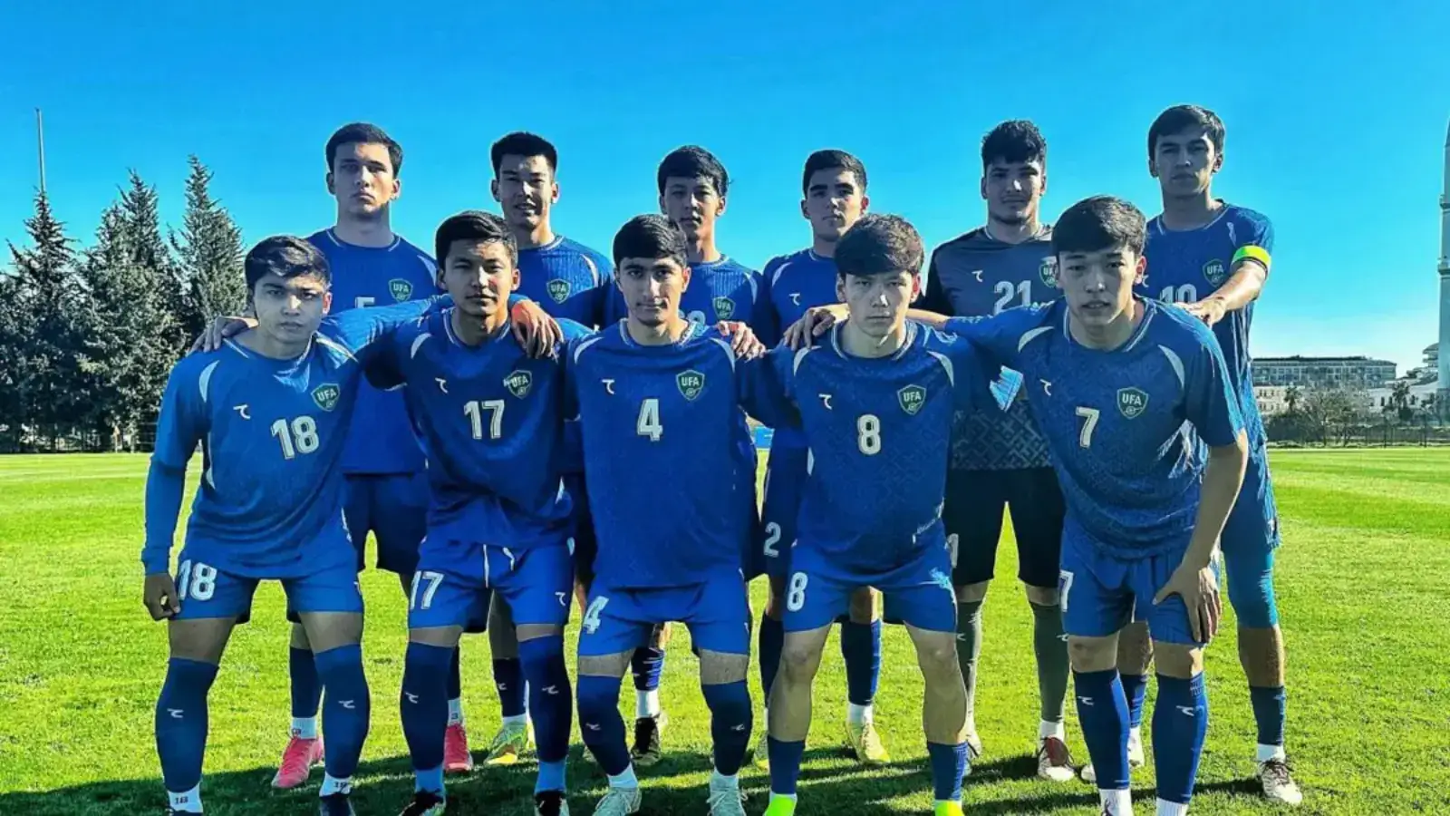 The Uzbekistan U-20 national team recorded a victory before their trip to China