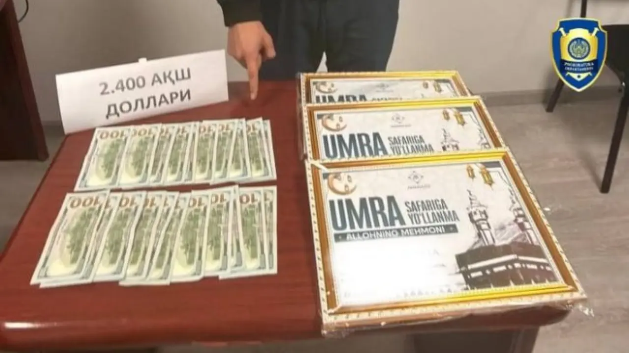 Taşkent'te Umre ziyaretiyle ilgili dolandırıcılık vakası tespit edildi