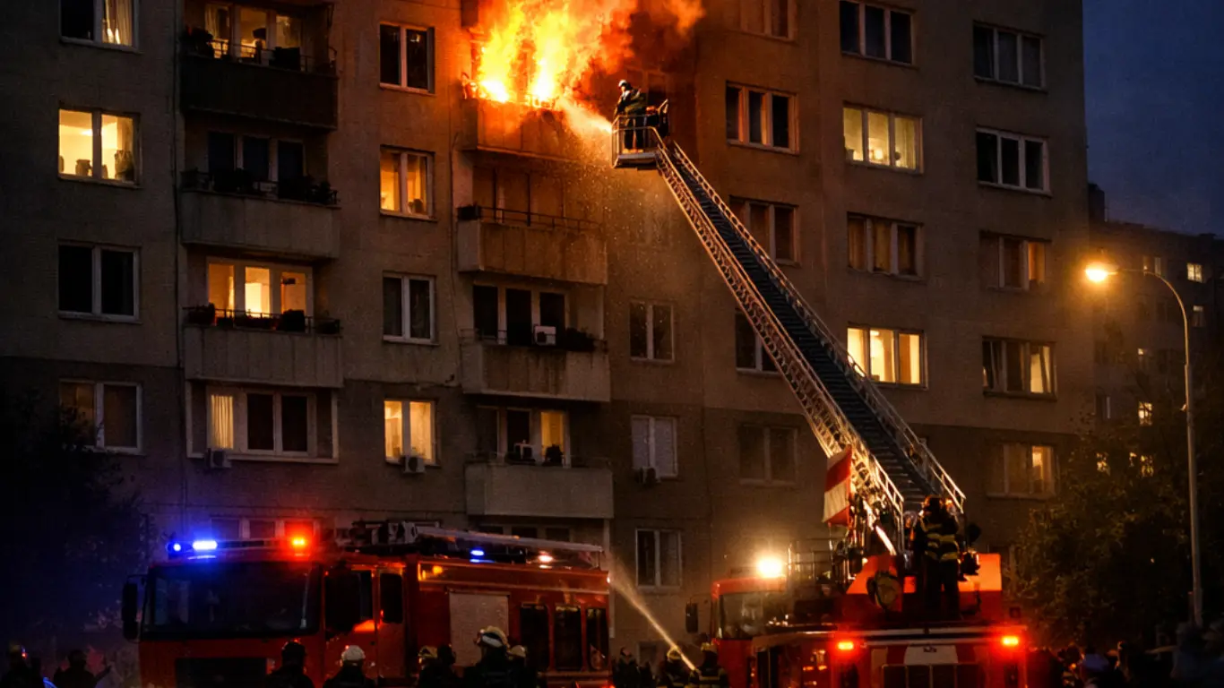 В Шайхантахуре пожар в квартире был быстро потушен