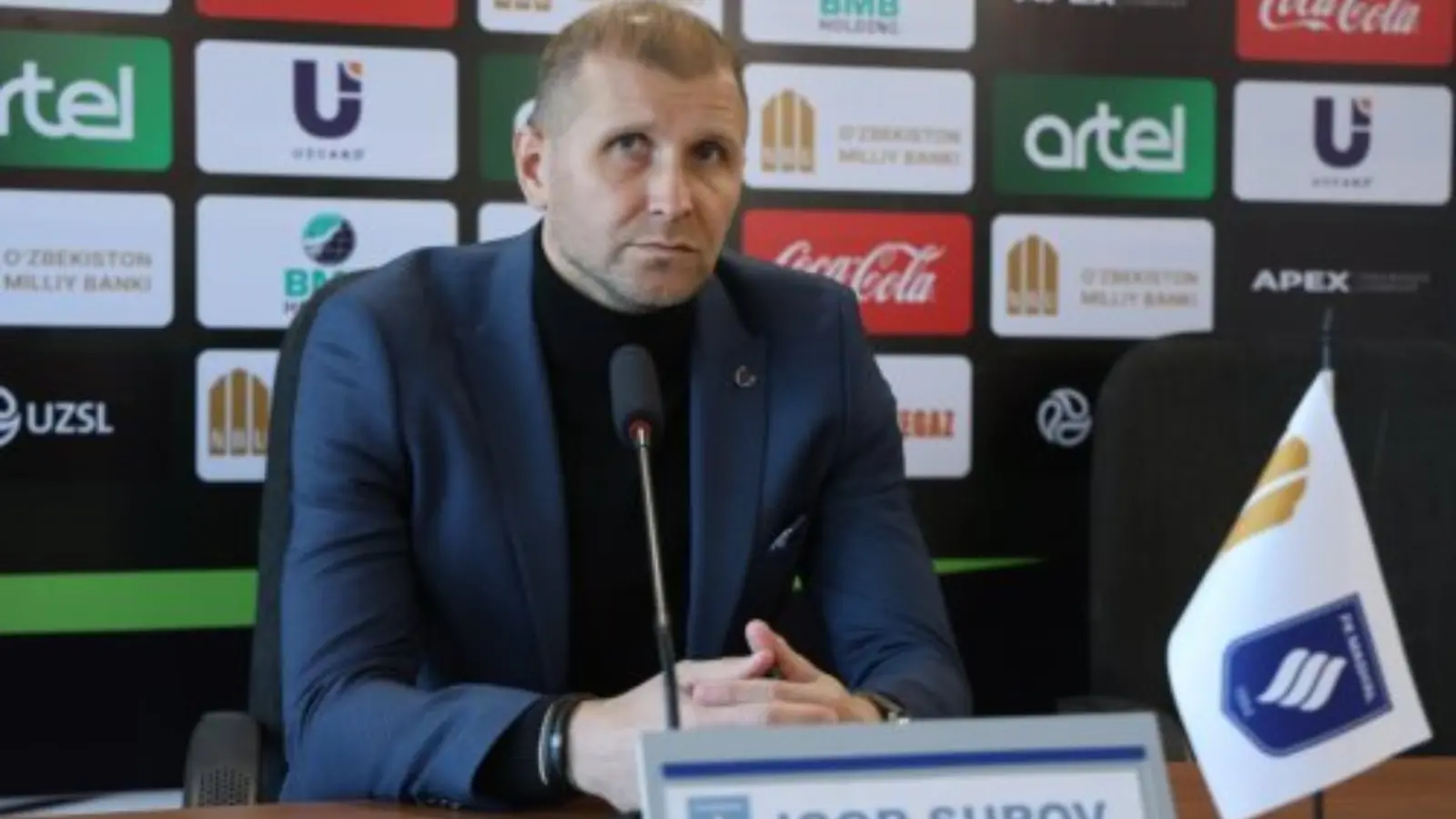 Igor Surov said that he wants to start a new era in Mash'al