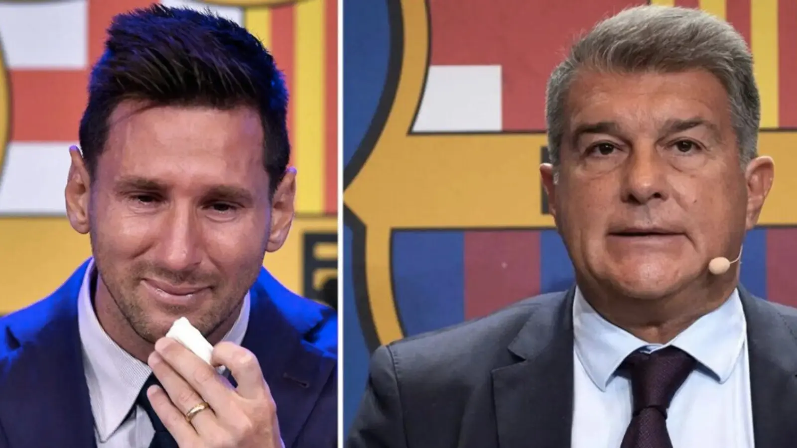 Laporta afirmó que la marcha de Messi fue difícil y que su relación era fría