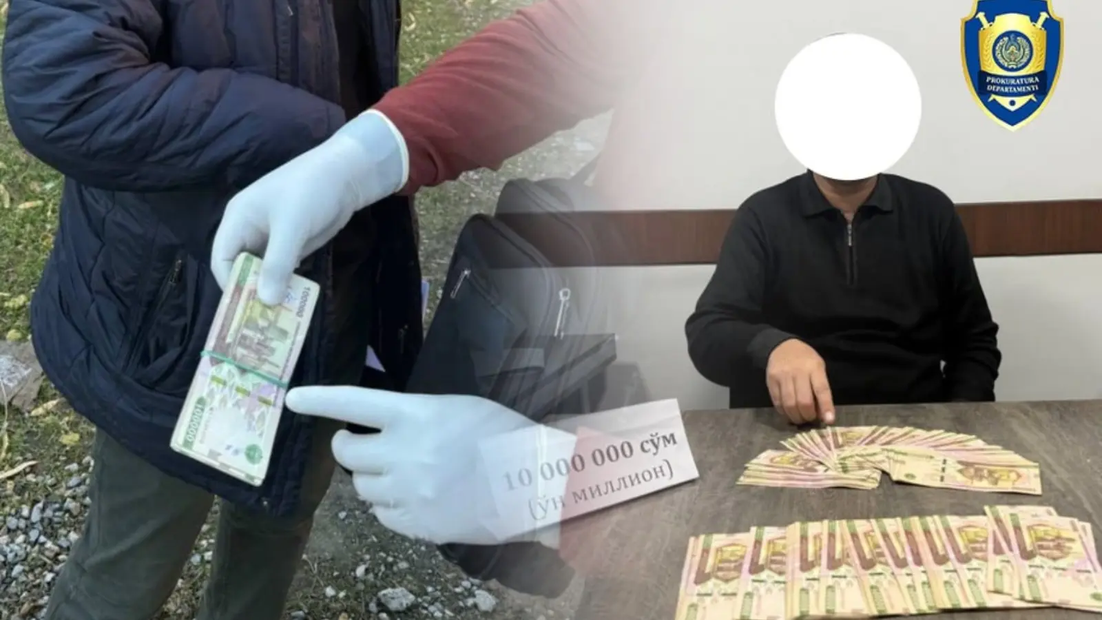 «Energosavdo» Jizzax filiali xodimi 10 million so‘m pora bilan ushlandi